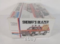 Sheriff's Blazer Chevrolet K-5 4x4 Blazer Monogram 124 Model Kit # 2249 Sealed