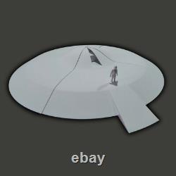 Ship (The Day the Earth Stood Still 1951) white colour model kits diy htm