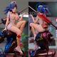 Skullgirls-Valentine 3D Print Figure Model Kits Unpainted Unassembled GK 1/6 1/8