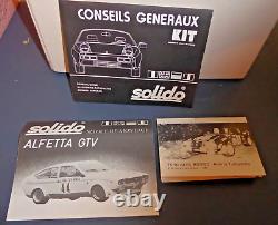 Solido Alfetta GTV Unbuilt Kit Metal 1/43