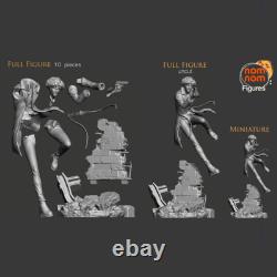 Spike Spiegel Unassembled Unpainted 3D Printing Resin Model Kits Garage Kits