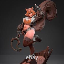 Squirrel Girl 3D Printing Unassembled Unpainted Model Kits Resin Garage Kits