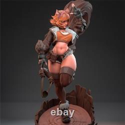 Squirrel Girl 3D Printing Unassembled Unpainted Model Kits Resin Garage Kits