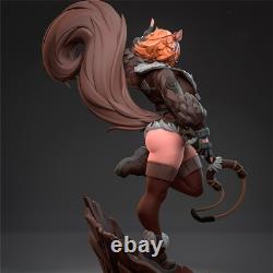 Squirrel Girl 3D Printing Unassembled Unpainted Model Kits Resin Garage Kits