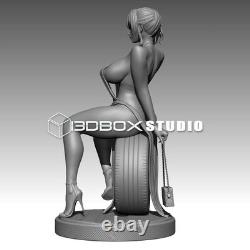 St Louis 3D Printing Unassembled Unpainted Resin Model Kits Garage Kits H34cm