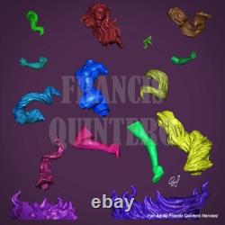 Starfire Genshin Impact Unassembled Unpainted 3D Printing Resin Model Kits