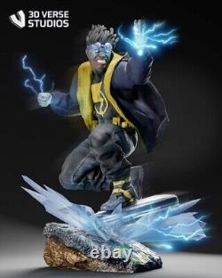 Static Shock Unassembled Unpainted 3D Printing Resin Model Kits Garage Kits