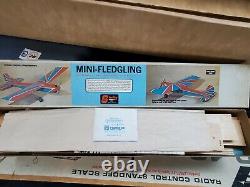 Sterling Models Mini Fledgling RC Airplane Deluxe Kit 40 Span Balsa Model Plane