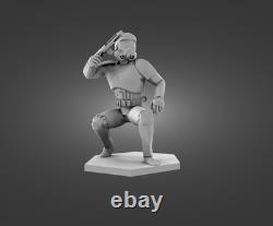 Stormtrooper-11 Resin Sculpture Statue Model Kit Unpainted/Unassembled Stormtrooper-11 Resin Sculpture Statue Model Kit Unpainted/Unassembled