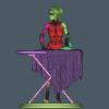 Super Woman Unassembled Unpainted 3D Printing Resin Model Kits Garage Kits