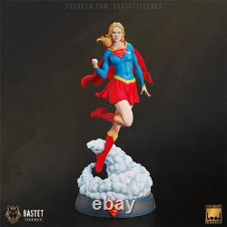 Supergirl 3D Printing Unassembled Unpainted Resin Garage Kits Model Kits