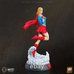 Supergirl 3D Printing Unassembled Unpainted Resin Garage Kits Model Kits