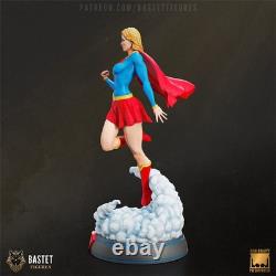 Supergirl 3D Printing Unassembled Unpainted Resin Garage Kits Model Kits