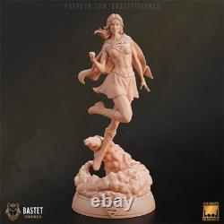 Supergirl 3D Printing Unassembled Unpainted Resin Garage Kits Model Kits