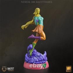 Supergirl 3D Printing Unassembled Unpainted Resin Garage Kits Model Kits