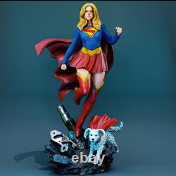 Supergirl Resin Sculpture Statue Model Kit Unpainted/Unassembled