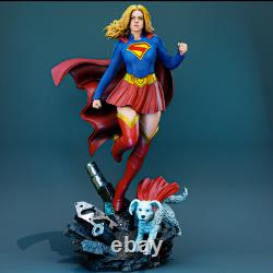 Supergirl Resin Sculpture Statue Model Kit Unpainted/Unassembled