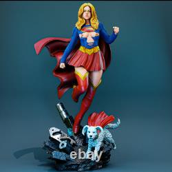 Supergirl Resin Sculpture Statue Model Kit Unpainted/Unassembled Supergirl Resin Sculpture Statue Model Kit Unpainted/Unassembled