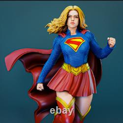 Supergirl Resin Sculpture Statue Model Kit Unpainted/Unassembled Supergirl Resin Sculpture Statue Model Kit Unpainted/Unassembled