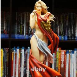 Supergirl Sexy Unassembled Unpainted 3D Printing Resin Model Kits Garage Kits