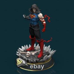 Superman Asian Unassembled Unpainted 3D Printing Resin Model Kits Garage Kits