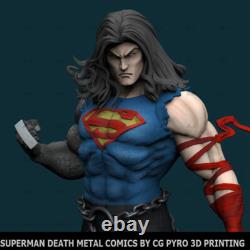 Superman Asian Unassembled Unpainted 3D Printing Resin Model Kits Garage Kits