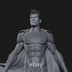 Superman Jon Kent Unassembled Unpainted 3D Printing Resin Model Kits Garage Kits