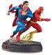 Superman vs The Flash Superhero Figure Model Resin Kit Unpainted Unassembled 1/8