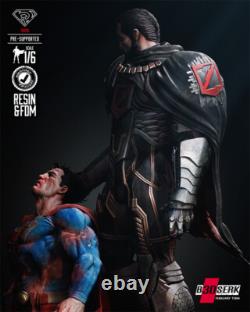 Superman vs Zod 3D Printing Unassembled Unpainted Model Kits Resin Garage Kits