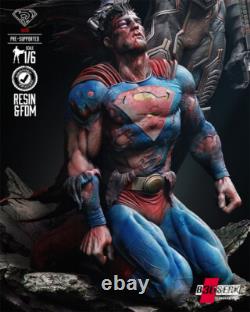 Superman vs Zod 3D Printing Unassembled Unpainted Model Kits Resin Garage Kits