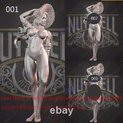 Swimsuit Lady Figure 1/8 1/4 1/2 Model Kit Unpainted Unassembled 3D Print 3 Ver