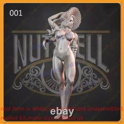 Swimsuit Lady Figure 1/8 1/4 1/2 Model Kit Unpainted Unassembled 3D Print 3 Ver