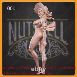 Swimsuit Lady Figure 1/8 1/4 1/2 Model Kit Unpainted Unassembled 3D Print 3 Ver