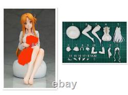 Sword Art Online Yuuki Asuna White Shirt 1/7 Unassembled Unpainted GK Model Kits