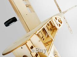 T30 EP Balsa Wood KIT Wingspan 1400mm RC Building Plane Model Unassembled