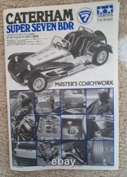 TAMIYA 1/12 Caterham Super Seven BDR Master's Coachwork Big Scale Model Kit
