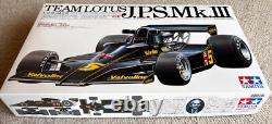 TAMIYA 1/12 TEAM LOTUS JPS MkIII F1 Racing Car Plastic Model Kit Big Scale
