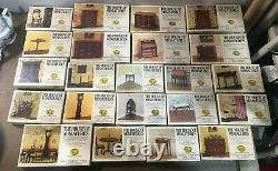 THoM Kits HOUSE OF MINIATURES 11 scale VINTAGE Unassembled Lot of 23 NOS