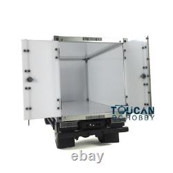 TOUCAN 1/14 Scale RC 2Axles Delivery Truck KIT Container DIY Tractor Model Motor