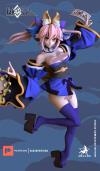 Tamamo no Mae Unassembled Unpainted 3D Printing Resin Model Kits Garage Kits