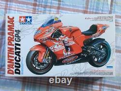 Tamiya 112 D'antin Pramac Ducati GP4 2005 Motorcycle Plastic Model Unassembled