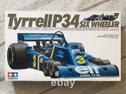 Tamiya 112 Scale Tyrell P34 Six Wheeler Plastic Model Kit Rare Unassembled