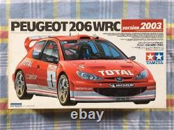 Tamiya 124 Scale Peugeot 206 WRC 03 Automotive Plastic Model Kit Unassembled