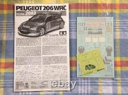 Tamiya 124 Scale Peugeot 206 WRC 03 Automotive Plastic Model Kit Unassembled