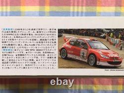 Tamiya 124 Scale Peugeot 206 WRC 03 Automotive Plastic Model Kit Unassembled