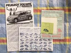 Tamiya 124 Scale Peugeot 206 WRC 2002 Automotive Plastic Model Kit Unassembled