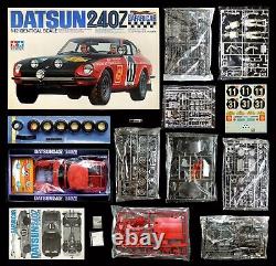 Tamiya 1/12 Datsun 240Z Safari Car #12008 Big Scale Series 8 Year 1976 Vintage