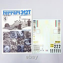Tamiya 1/12 Ferrari 312T Big Scale Series F1 Vintage Plastic model Kit NEW