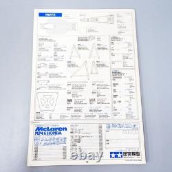 Tamiya 1/12 McLaren Honda MP4/6 Big Scale Series Model Kit Ayrton Senna 12028