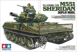 Tamiya 1/16 Big Tank Series No. 13 US Army M551 Sheridan Display Model Kit Japan